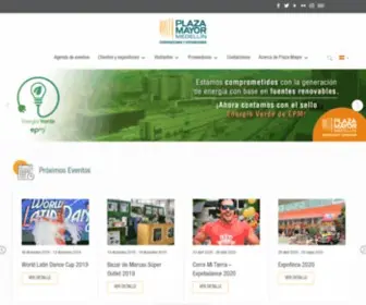 Plazamayor.com.co(Plaza Mayor Medellín) Screenshot