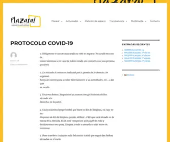 Plazara.org(Centro social autogestionado) Screenshot