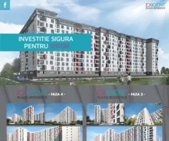 Plazaresidence.ro(Aici este Viitorul Tau) Screenshot