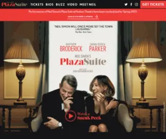 Plazasuitebroadway.com(Plaza Suite on Broadway) Screenshot