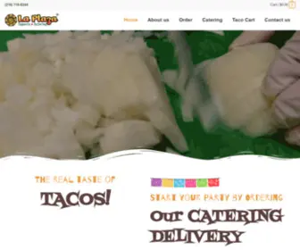 Plazataqueria.com(La Plaza Taqueria) Screenshot