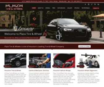 Plazatireandwheel.com(Plaza Tire & Wheels) Screenshot