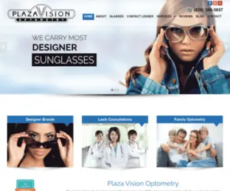 Plazavisioneyecare.com(Complete Eye Care & Accessories) Screenshot