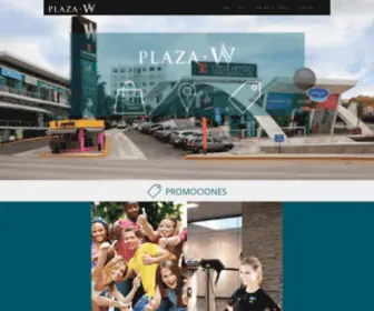 Plazaw.com.mx(Plaza W) Screenshot