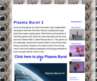 Plazmaburst2.net(Plazmaburst2) Screenshot