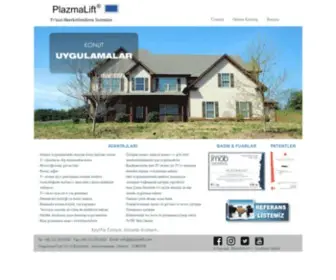 Plazmalift.com(Tv'nizi Hareketlendiren Lift Sistemleri) Screenshot