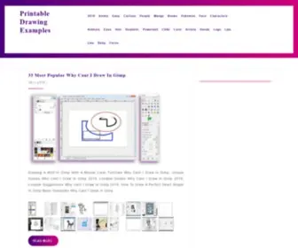 PLblairportals.com(Printable Drawing Examples) Screenshot