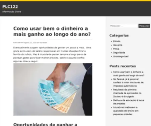 PLC122.com.br(Informação Diaria) Screenshot