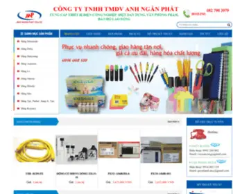 PLcbienhoa.com(CÔNG TY TNHH TMDV ANH NGÂN PHÁT Chuyên Cung Cấp Thiết Bi Điện) Screenshot