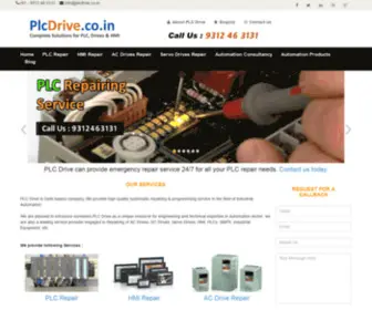 PLCDrive.co.in(PLC Drive Repair) Screenshot