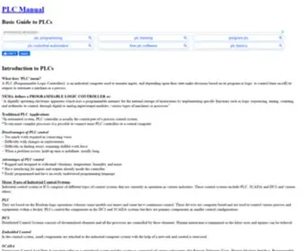 PLcmanual.com(PLC Manual) Screenshot