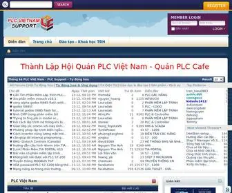PLcvietnam.com.vn(Diễn Đàn PLC) Screenshot