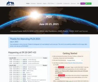 Pldi21.org(Pldi 21) Screenshot