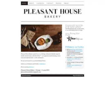 Pleasanthousebakery.com(pleasanthousebakery) Screenshot