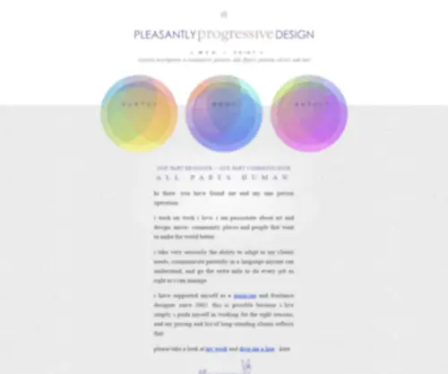 Pleasantlyprogressivedesign.com(Pleasantly progressive design) Screenshot