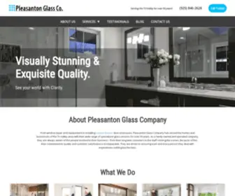 Pleasantonglass.com(Pleasanton Glass) Screenshot