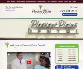 Pleasantplainsdental.com(We provide our patients with comprehensive dental care) Screenshot