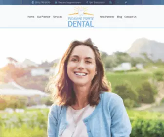Pleasantpointedental.com(Free Dental Exam and X) Screenshot