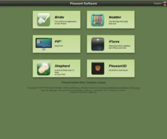 Pleasantsoftware.com(Pleasant Software for iOS and Mac OS X) Screenshot