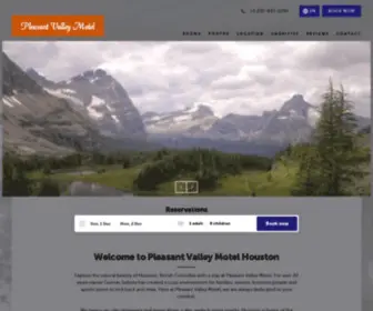 Pleasantvalleymotel.ca(Motel In Houston) Screenshot