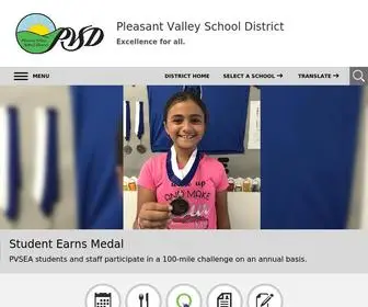 Pleasantvalleysd.org(Pleasant Valley School District) Screenshot