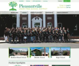 Pleasantvilleschools.com(Pleasantville Union Free School District) Screenshot