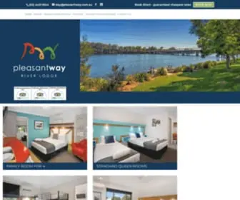 Pleasantway.com.au(River Lodge) Screenshot