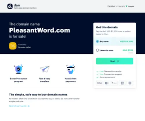 Pleasantword.com(pleasantword) Screenshot