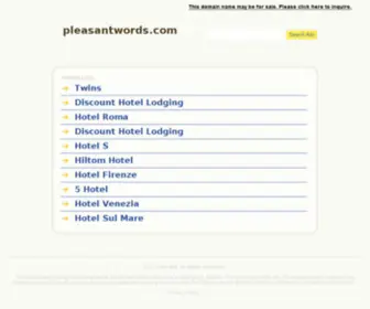 Pleasantwords.com(Pleasant Words) Screenshot