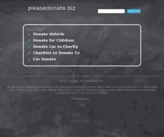 Pleasedonate.biz(pleasedonate) Screenshot