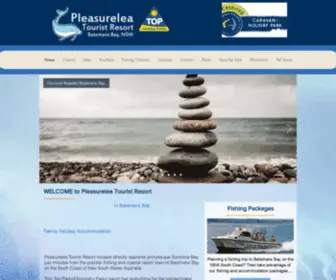 Pleasurelea.com.au(South Coast accommodation) Screenshot