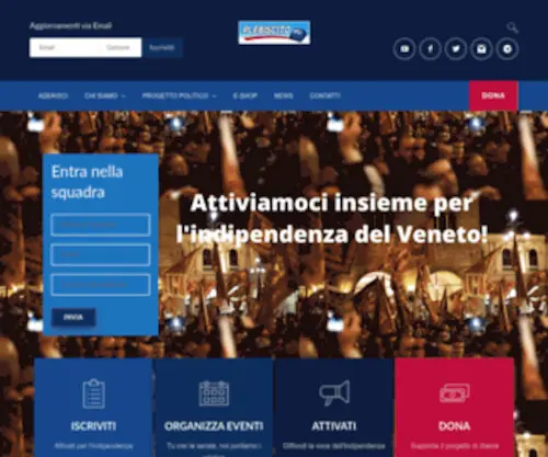 Plebiscito.eu(Repubblica Veneta) Screenshot