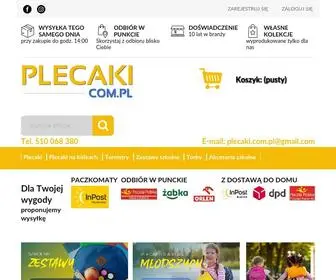 Plecaki.com.pl(Plecaki Szkolne Coolpack) Screenshot