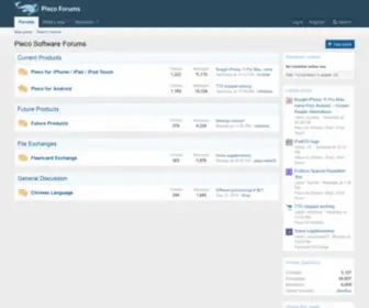 Plecoforums.com(Pleco Software Forums) Screenshot