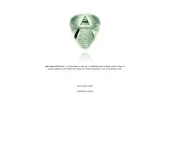 Plectrum.com(Plectrum) Screenshot