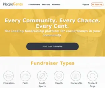 Pledgecents.com(Improving K) Screenshot