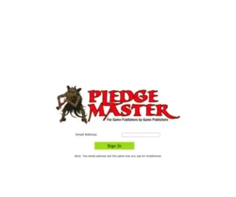 Pledgemaster.games(Pledgemaster games) Screenshot
