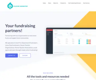 Pledgemonster.com(Pledgemonster) Screenshot