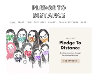 Pledgetodistance.com(pledgetodistance) Screenshot