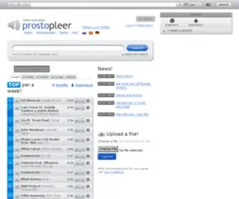 Pleer.net(Находите и слушайте миллионы песен) Screenshot