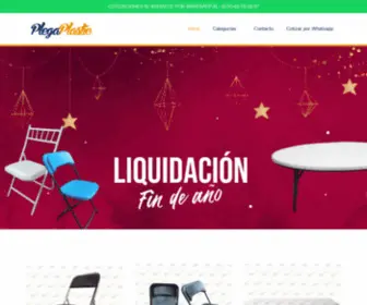 Plegaplastic.com(Mantelería) Screenshot