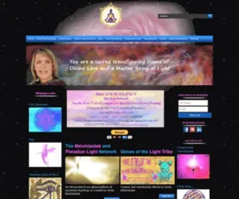 Pleiadianlight.net(The Melchizedek and PleiadianThe Melchizedek and Pleiadian) Screenshot