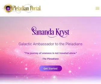 Pleiadianportal.com(Pleiadian Portal) Screenshot