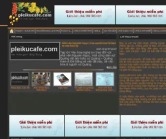 Pleikucafe.com(Pleikucafe) Screenshot