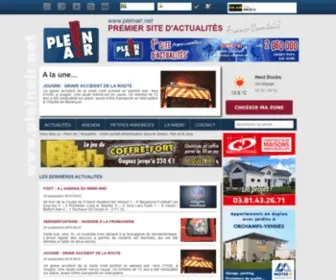 Pleinair.net(Accueil) Screenshot