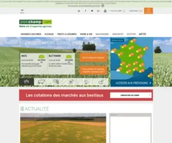 Pleinchamp.com(Agriculture) Screenshot