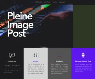 Pleineimage-Post.com(Pleine Image Post) Screenshot