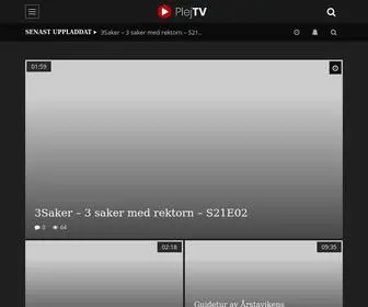 PlejTV.se(PLEJTV) Screenshot