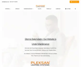 Pleksan.com(Ana Sayfa) Screenshot