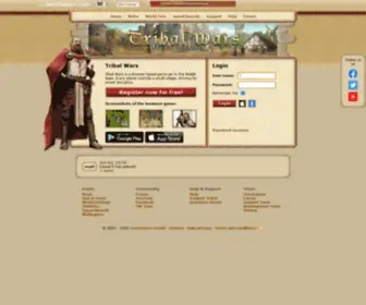 Plemena.net(Tribal Wars) Screenshot